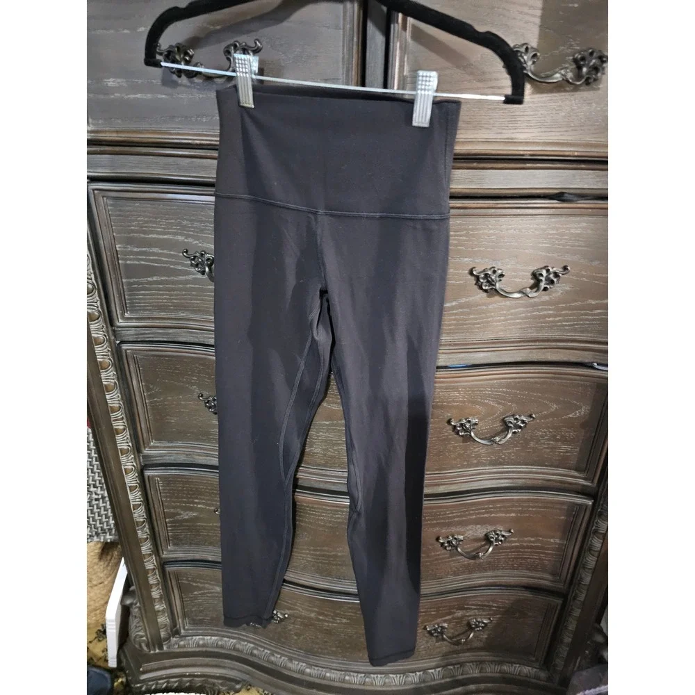 Lululemon Align High-Rise‎ Leggings Black Size 4 Nulu Yoga Pants 25 Inch Inseam